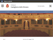 Tablet Screenshot of comune.castiglione.mn.it